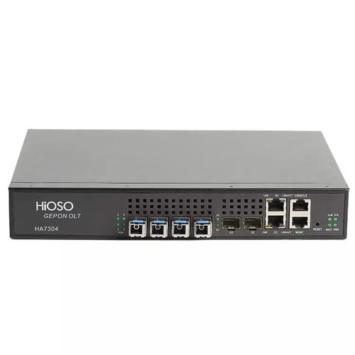 HIOSO HA7304 OLT EPON 4 Port + 4 SFP PX20++ N