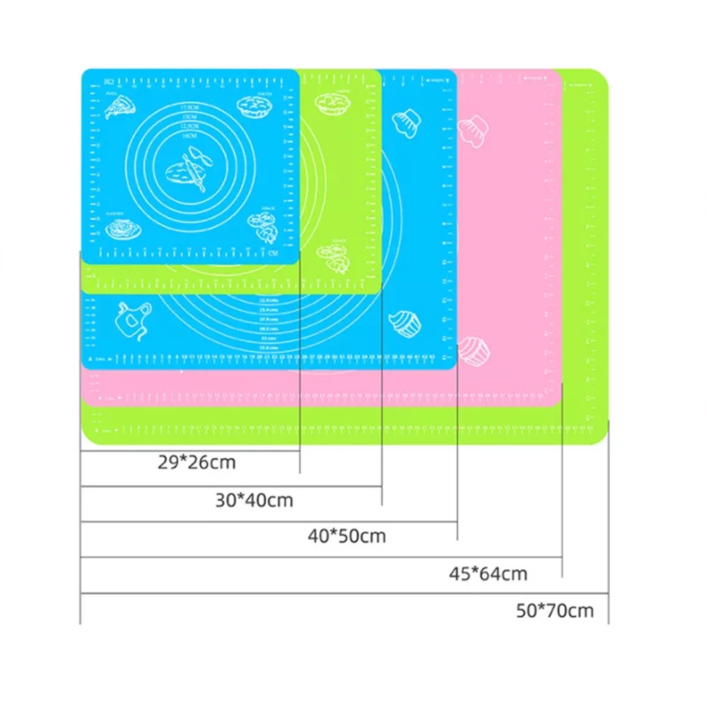 Silicone Mat / Matras Ukur / Matras Alas Adonan Silikon