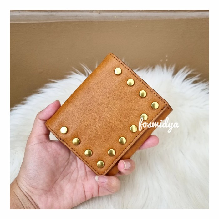 Best Seller Dompet Fossil Myra Bifold Saddle Tan Wallet - New With Tag