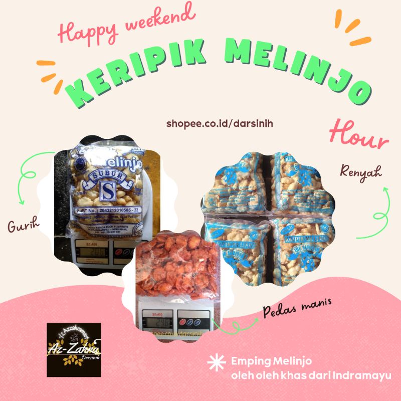 

KERIPIK MELINJO - OLEH OLEH KHAS INDRAMAYU