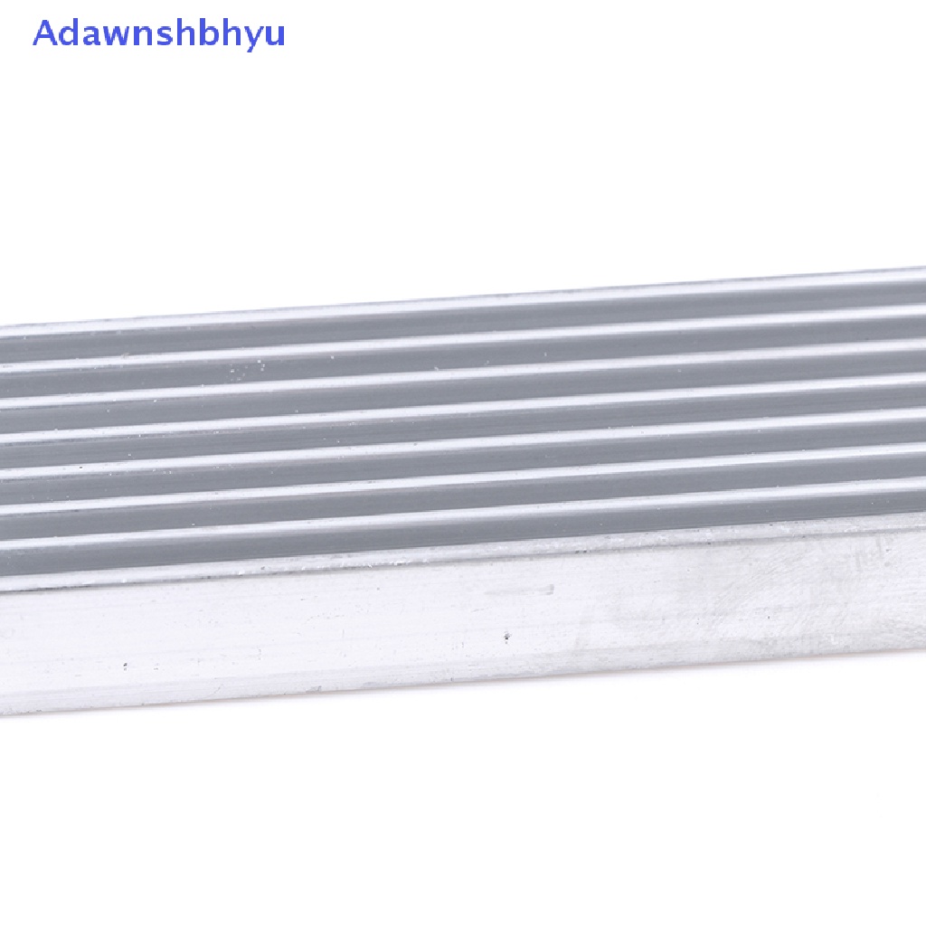 Adhyu 100 * 25 * 10mm Aluminium High Power Heatsink Elektronik Radiator ID