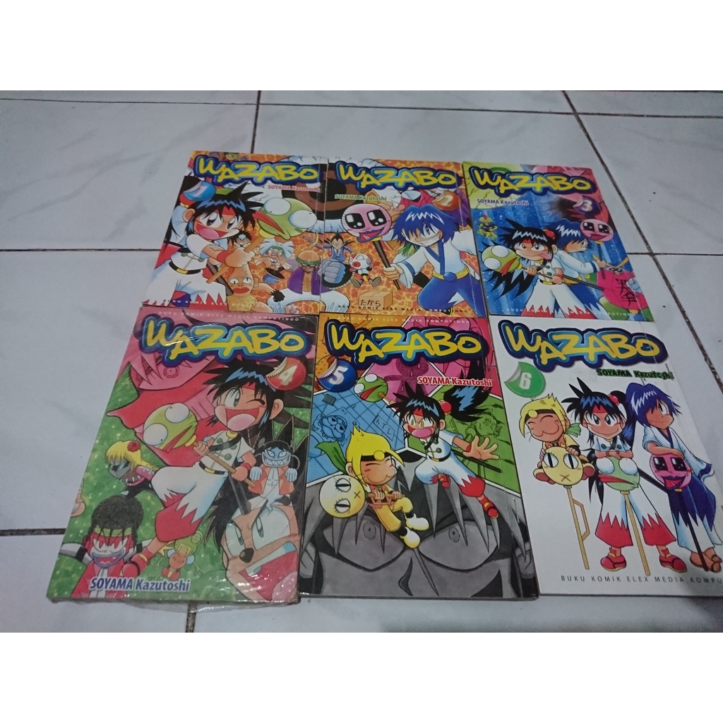 Komik Wazabo 1-6 tamat - Soyama Kazutoshi