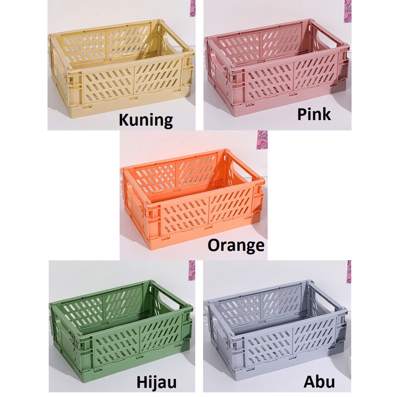 Rak Penyimpanan Lipat  / Foldable Storage Rack Multifungsi