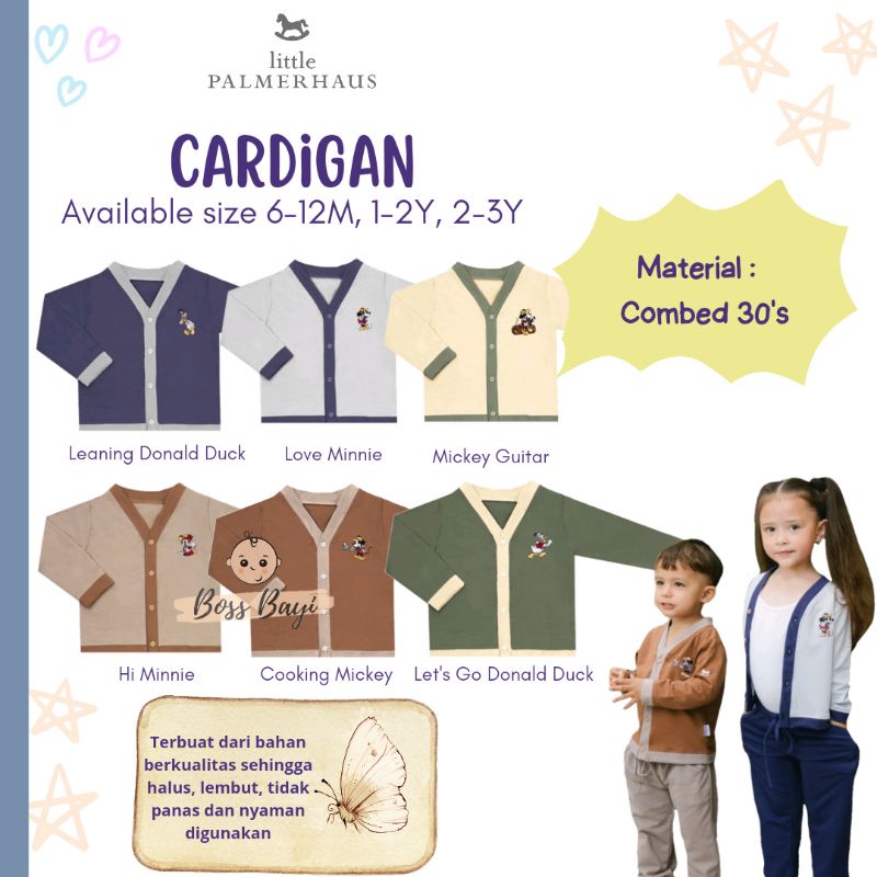 LITTE PALMERHAUS Cardigan / Kardigan Bayi Anak