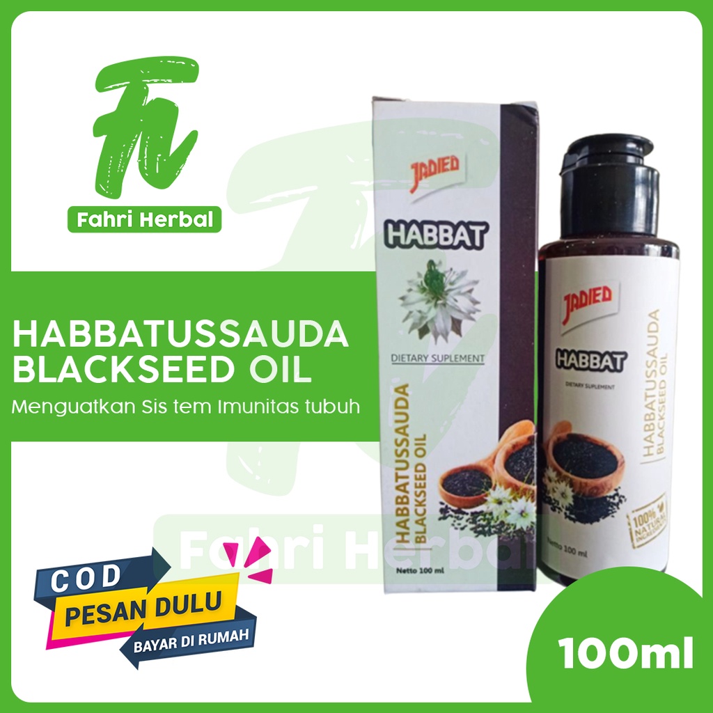 Habbat jadied Minyak Habbatussauda jadied 100ml Habbatussauda oil asli jinten hitam