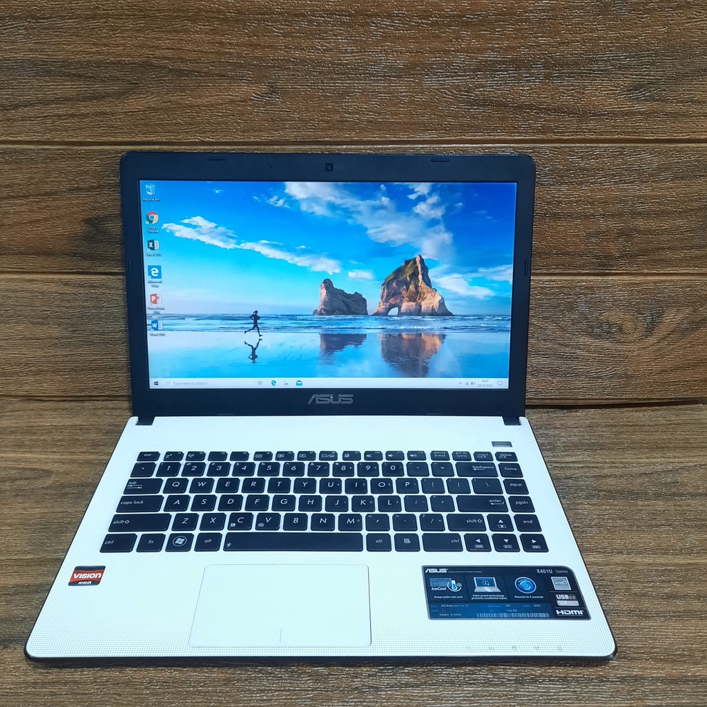 Laptop Asus X401U AMD C-60 Radeon HD 6290 Ram 2/320 READYJKT