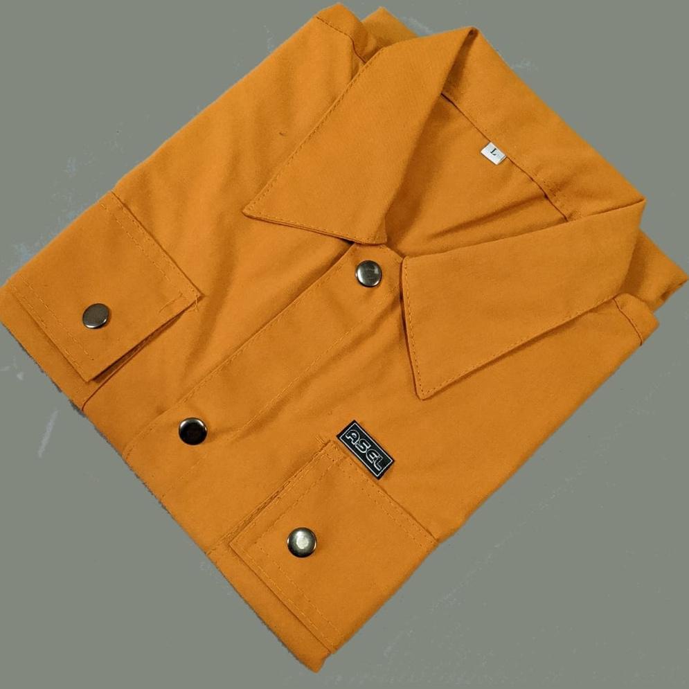 Trucker Jacket Hem Casual Semi Parka || Jaket Semi Parka || Jaket Pria {NR.11De22ᵀ}