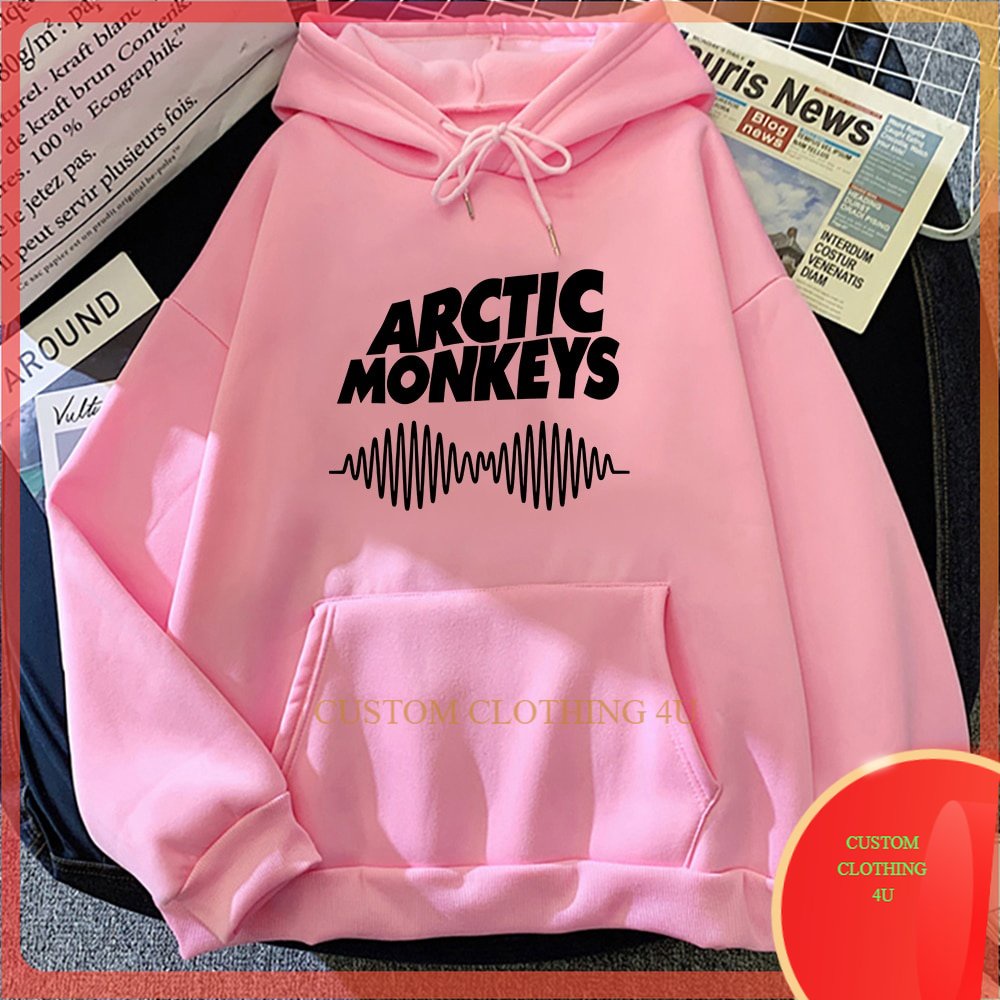 Jaket Hoodie Jacket ARCTIC MONKEYS Sound Wave Hoody Anime Estetik Aesthetic