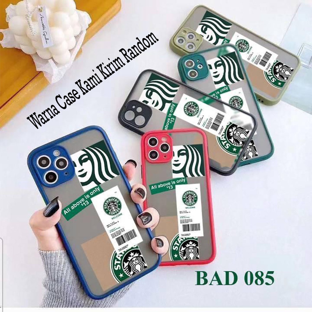 Case Matte Motif Starbucks Xiaomi Pocophone F1 Poco F3 Pocophone F2 Pro