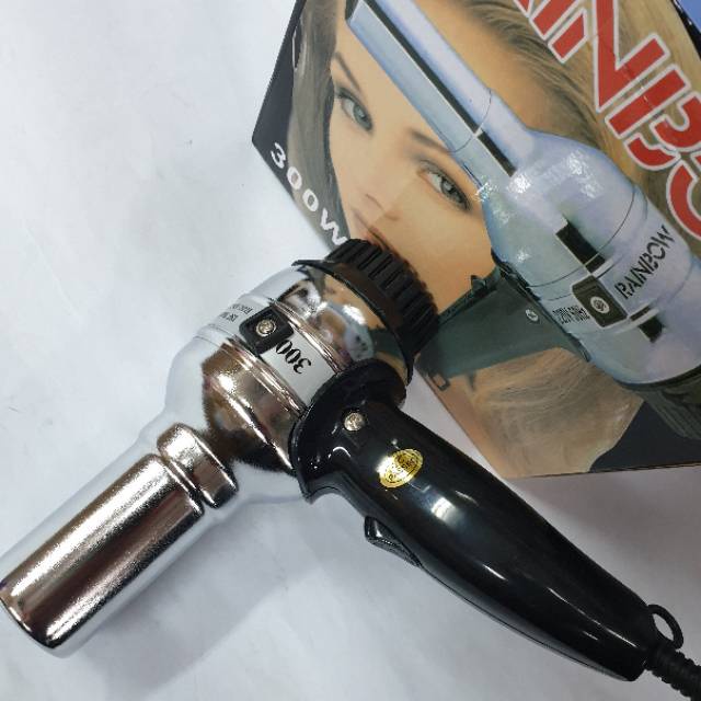 (FOTO ASLI) Hairdryer Hair Dryer Pengering Rambut RAINBOW/CROWN Murah 300/350 watt