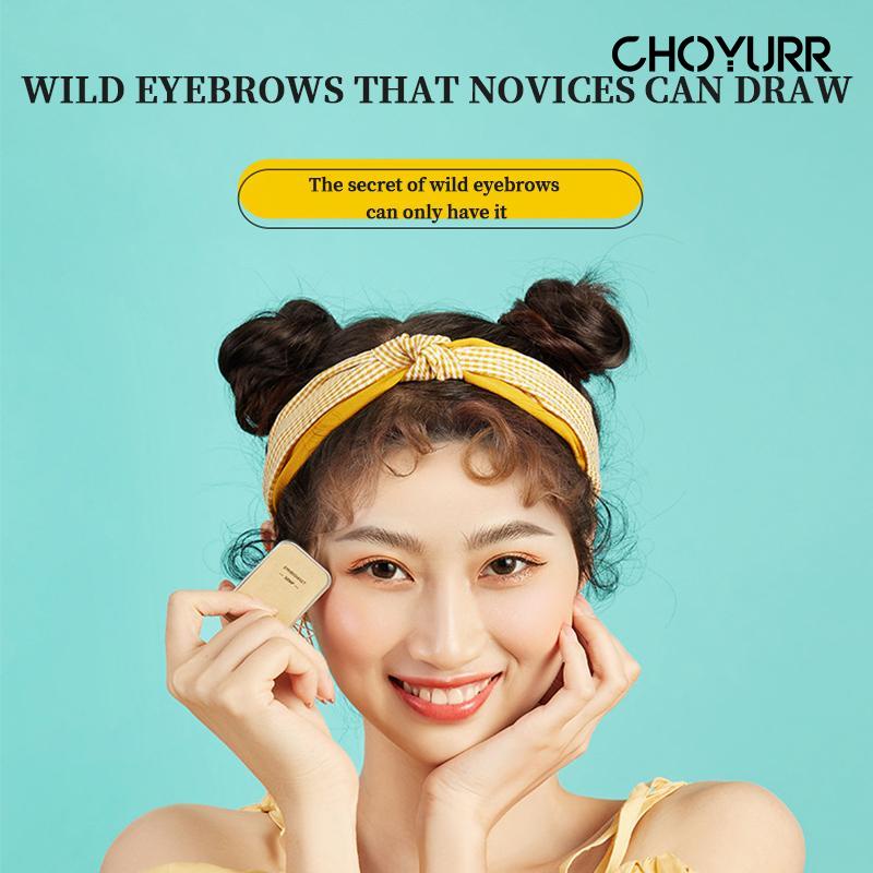 【COD】2Pcs/Set Eyebrow Styling Soap Long Lasting Nature Waterproof Eyebrow Pomade Sabun Alis Make Up Eyebrow Cream With Brush Ready Stock-CH