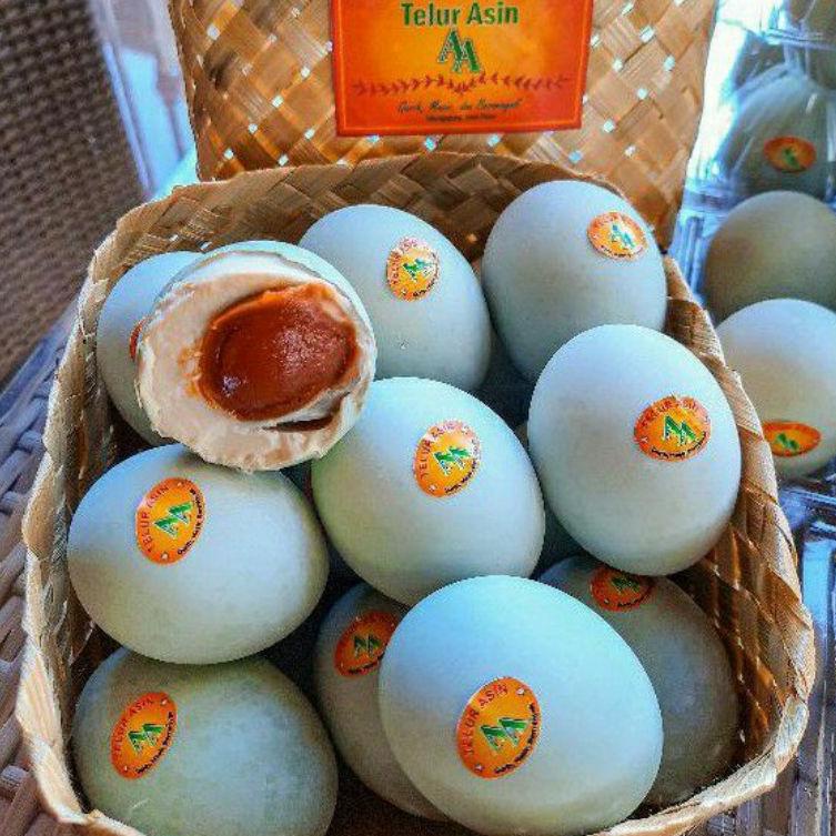 

9.9 BRANDS FESTIVAL Telur Bebek Asin Masir grade A Berkwalitas