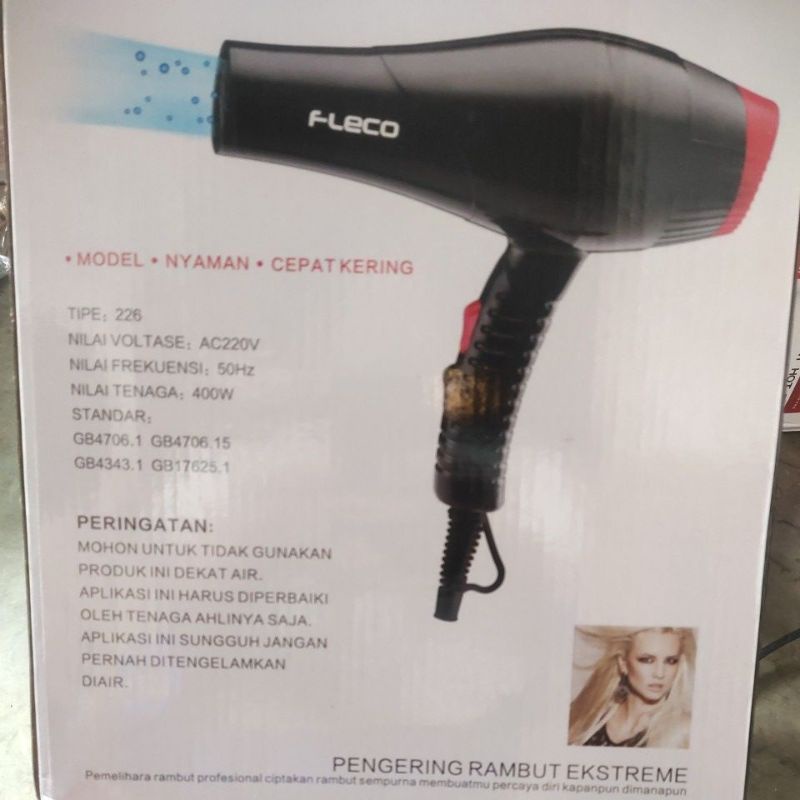PENGERING RAMBUT FLECO NO 226 HAIR DRYER