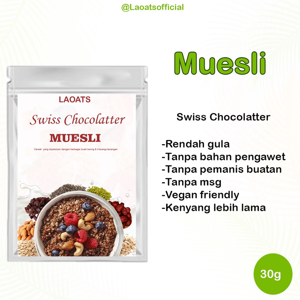 

Muesli Dried Fruit Chia Seed Oatmeal Kismis Makanan Diet Sehat Sereal Diet Rolled Oats Oat Milk Laoats All Variant