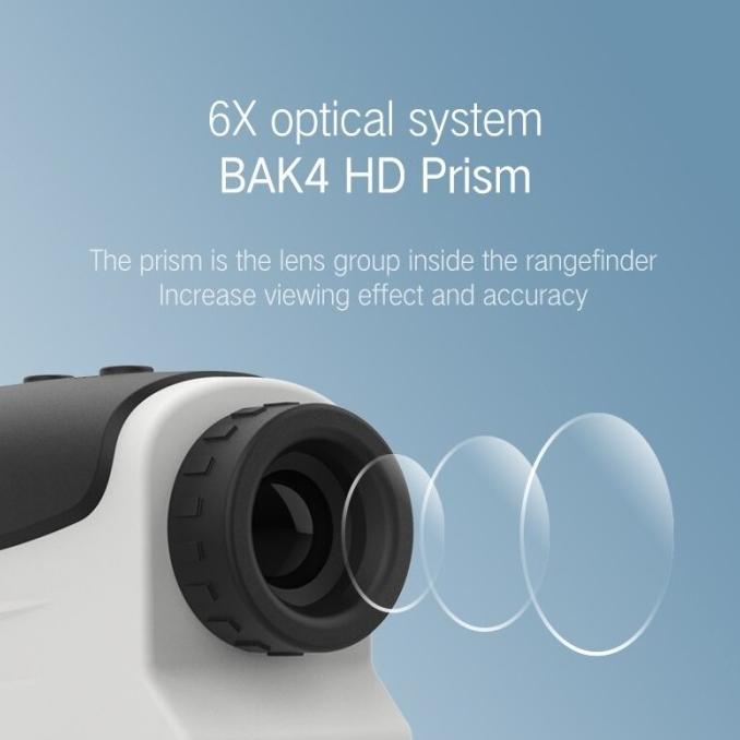 Duka Teropong Golf Jarak Rangefinder Rechargeable Laser Distance 1500M