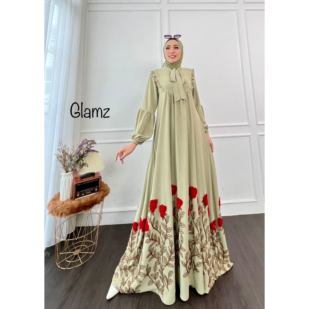 Original GLAMZ Dress Evelyn 5 (seri A)  / Fashion Muslim Gamis