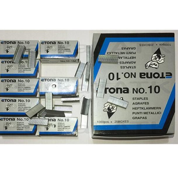 

[KODE FC8YZ] 20 pak staples etona no 10 harga distributor