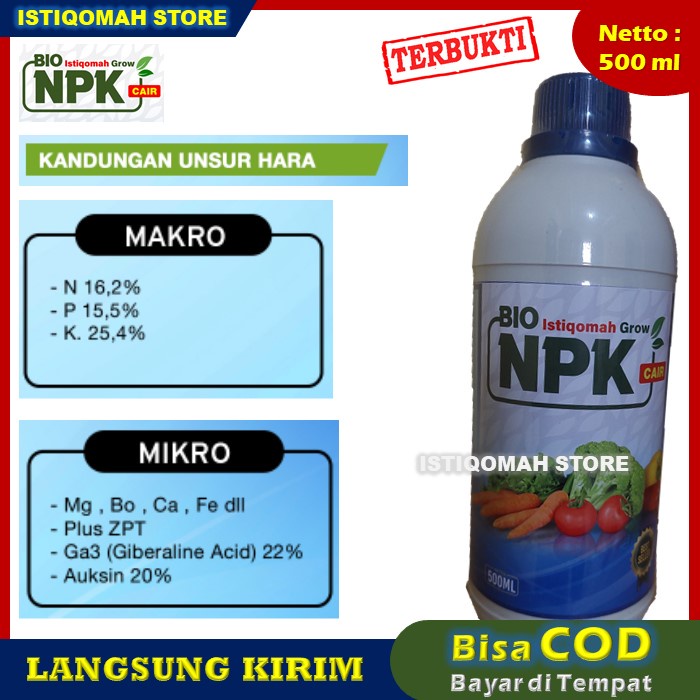 COD AMAN MURAH Pupuk Cair Obat Pelebat Anakan Padi ISTIQOMAH GROW 500ML Pupuk Cair Perbanyak Anakan Padi - Pupuk Pelebat Anakan Padi - Obat Anak dan Akar Padi yang Ampuh Padi Subur Panen Melimpah MURAH TERLARIS