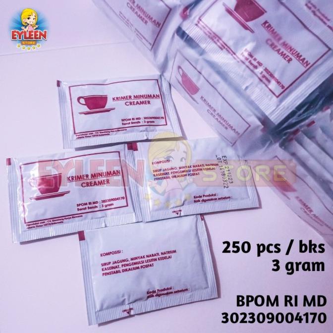 

Creamer Sachet | Krimer Kotak isi 250 pcs