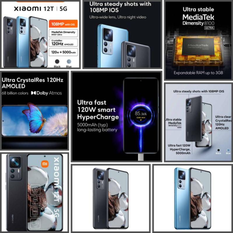 Xiaomi 12T 5G 8GB 256GB
