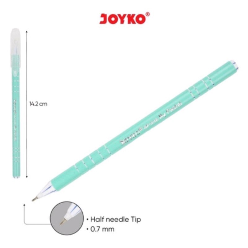 

Pulpen Joyko Ball Pen BP-336 My Pastel
