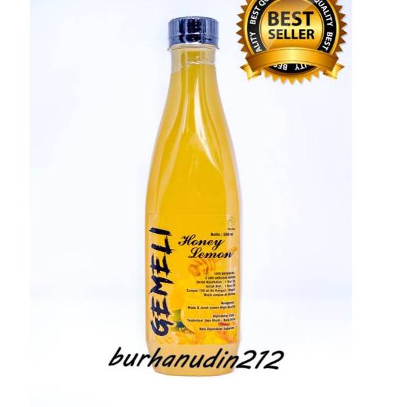 

テ Honey lemon kemasan 500ml