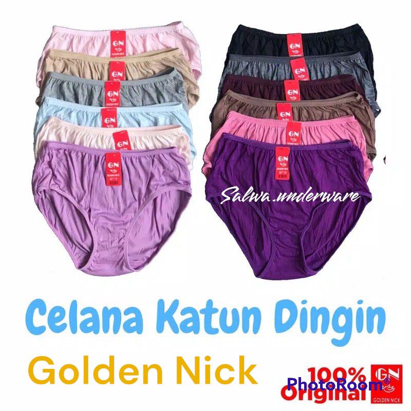 COD 1 LUSIN CELANA DALAM WANITA GOLDEN NICK| CD GN GROSIR