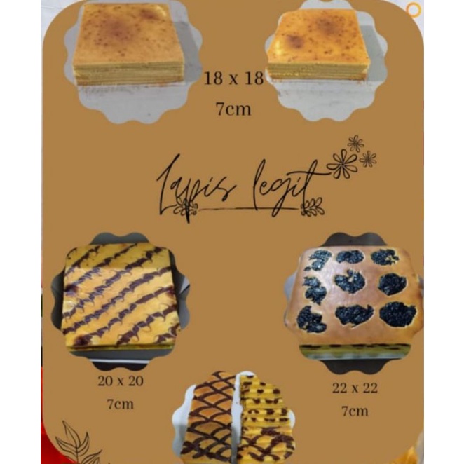 

Kue Lapis Legit Nikmat Resep Nenek Moyang