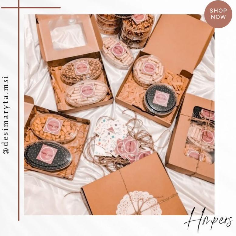 

ブ HAMPERS KUE KERING | PAKET KUE KERING | HAMPERS LEBARAN | GIFT BOX ↻