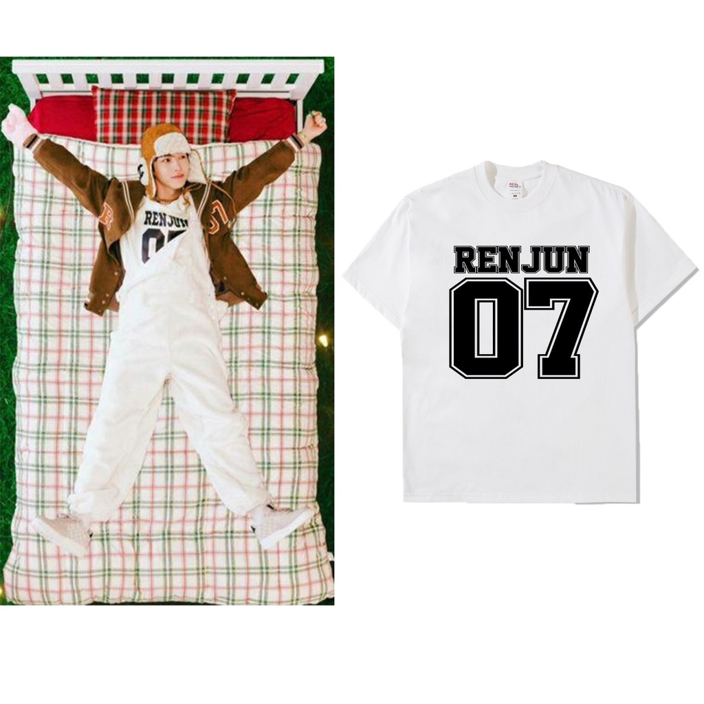 Kaos nct renjun nomor 07