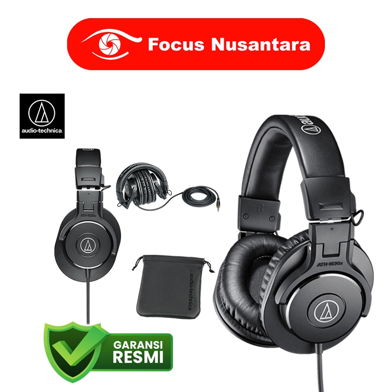 AUDIO Technica ATH-M30X - ATH M30 X Studio Monitor Headphone