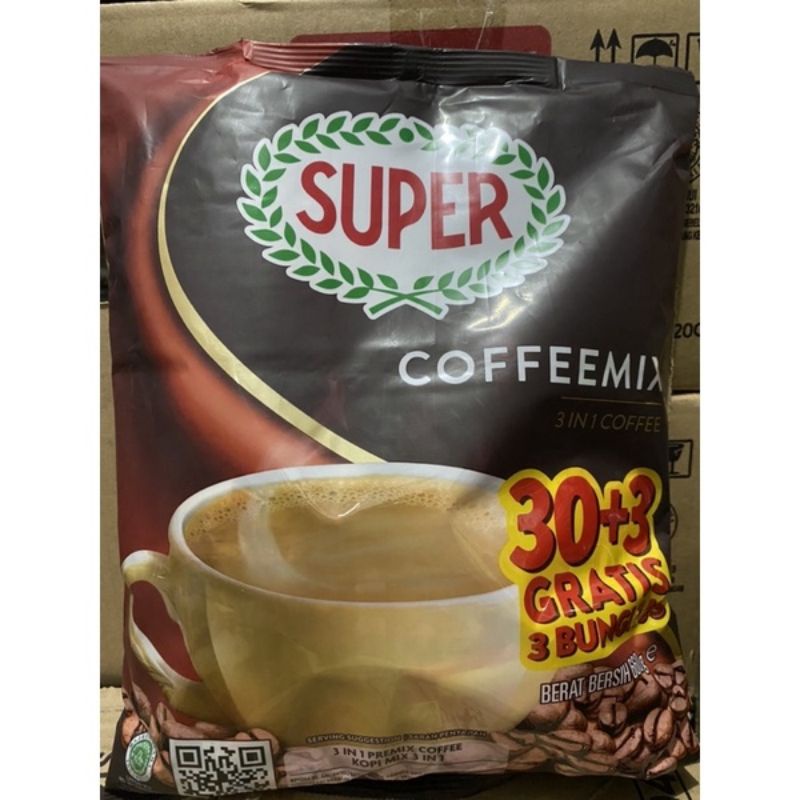 

Super Coffemix 3 in 1 Malaysia isi 30