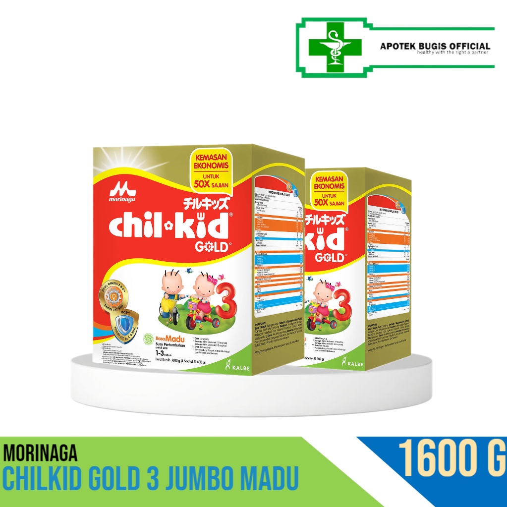 CHIL KID MADU 800 GRAM CHILKID 1600 GR RASA MADU- TAHAP 3 Umur 1-3 Tahun