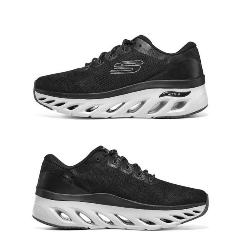 Skechers 232321 Arch Fit Glide Step Highlighter Black