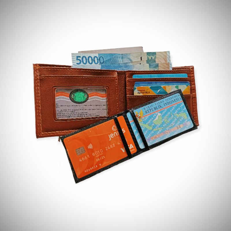 Dompet pria/Dompet lipat pria/Dompet cowok/Dompet panjang