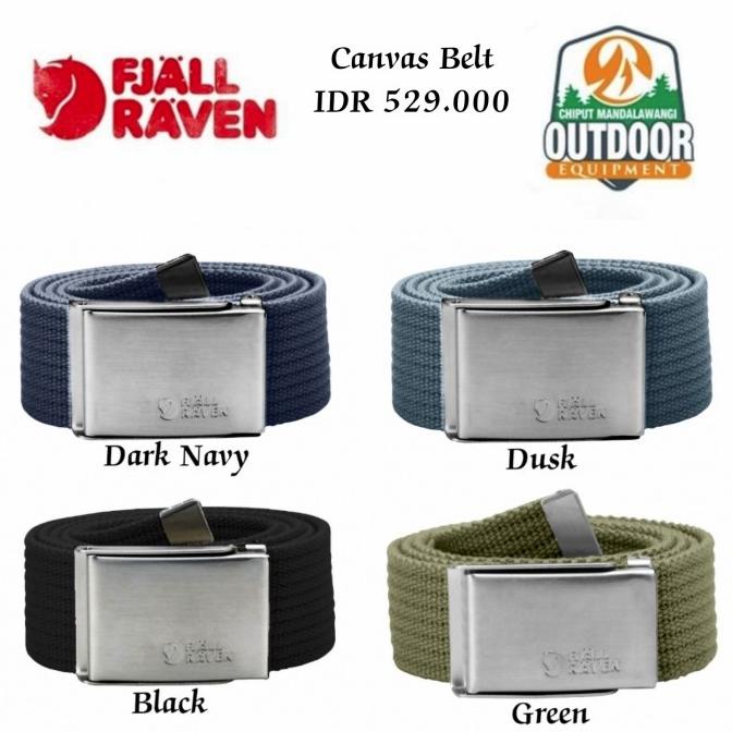 Ikat Pinggang Fjallraven Canvas Belt Termurah