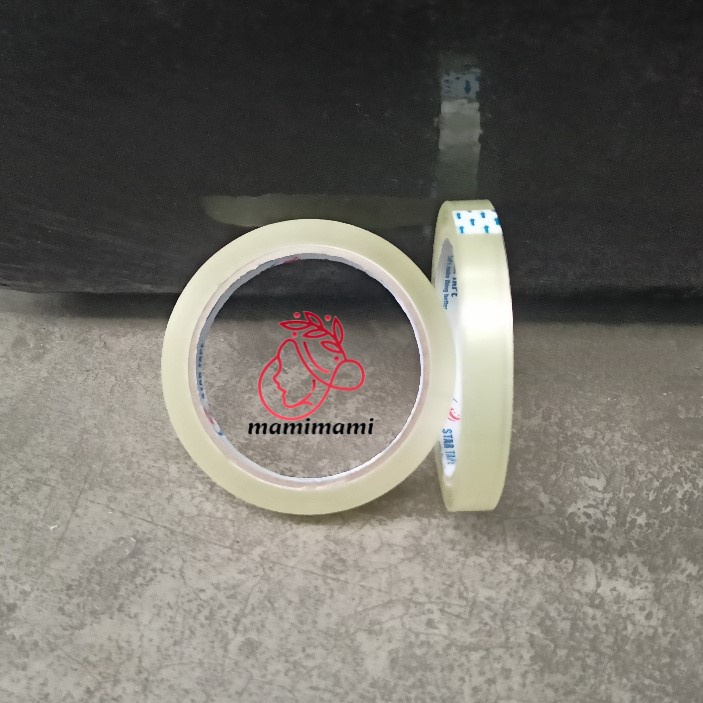 

Isolasi Murah 1/2 Inch Solasi / Lakban 12MM x 72Y/ Isolatip/ Selotip