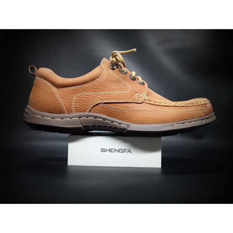 sepatu casual kulit sapi asli sepatu kulit tali sepatu pria sepatu casual