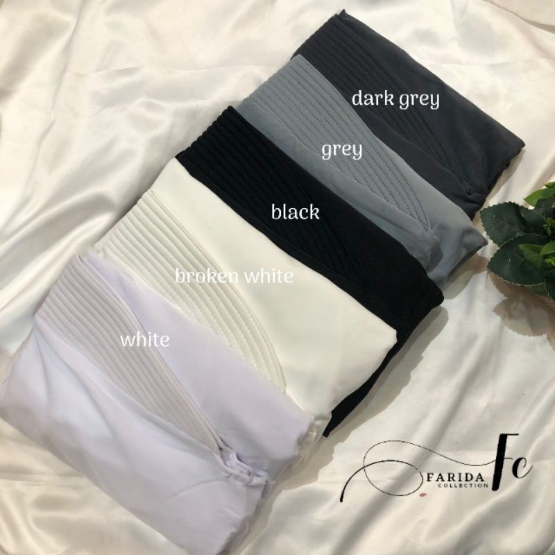 Bergo Hamidah Jersey XL // Hijab instan bergo Jersey jumbo