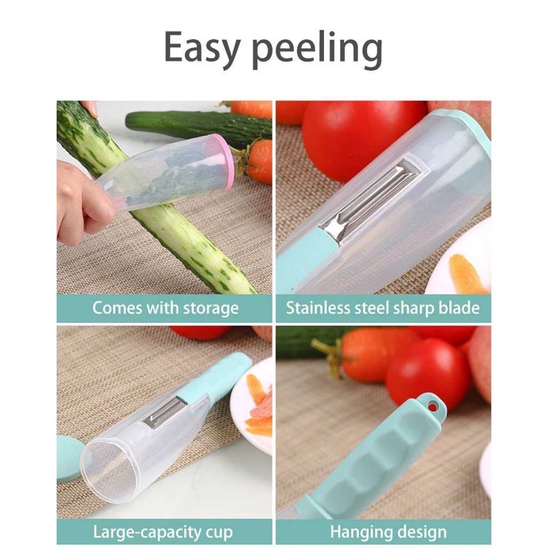 [OBRAL RIJEK] Parutan Pengupas Buah Sayur Peeling Knife - JJ106