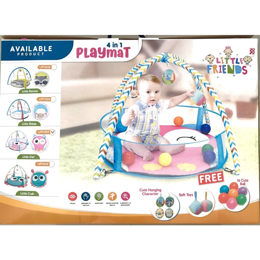Baby Playmat Playgym Little Friends - LFP1010