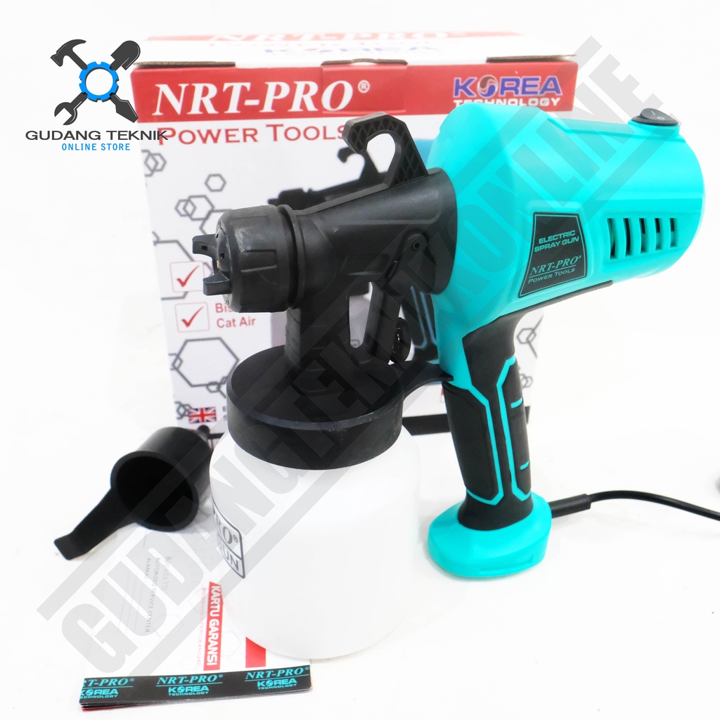 Spray Gun Elektrik NRT PRO SE800HD 800cc / Spraygun Listrik SE 800 HD - Alat Semprot Semprotan Cat  SE 800 HD