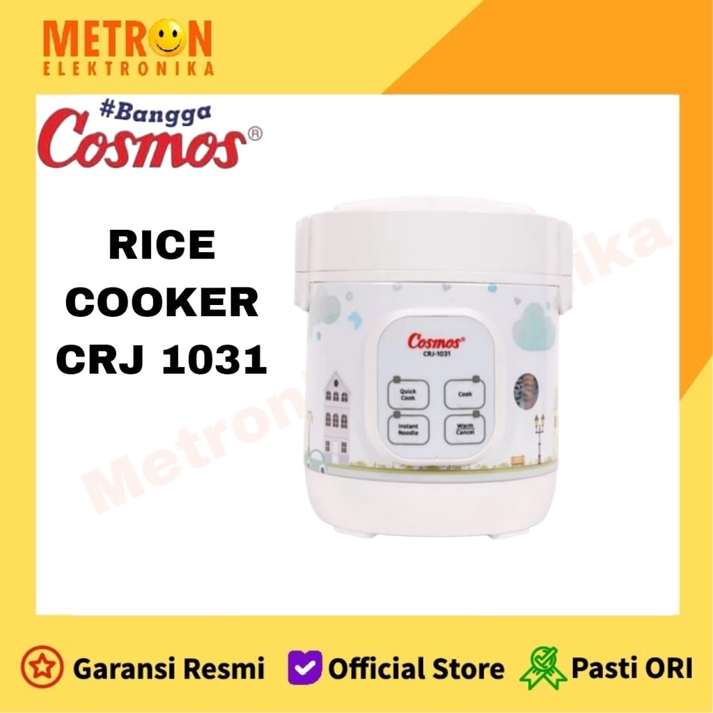 Cosmos CRJ 1031 / DIGITAL RICE COOKER  0.3 LITER (Travel Series) / CRJ1031