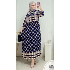 Hemita Dress Rayon Gamis Wanita Terbaru