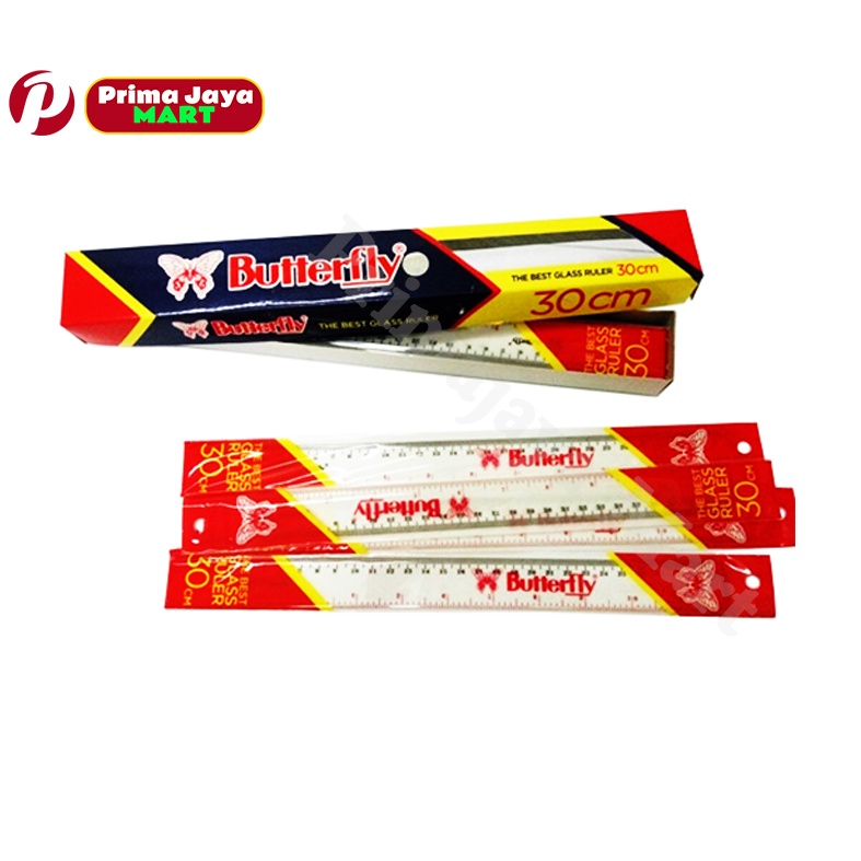

Penggaris Butterfly 30 CM ( Pcs )