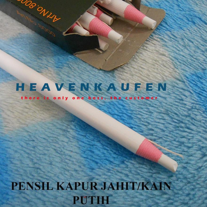

ぅ Kapur Jahit / Kapur Kain Bentuk Pensil Warna Putih ㅍ