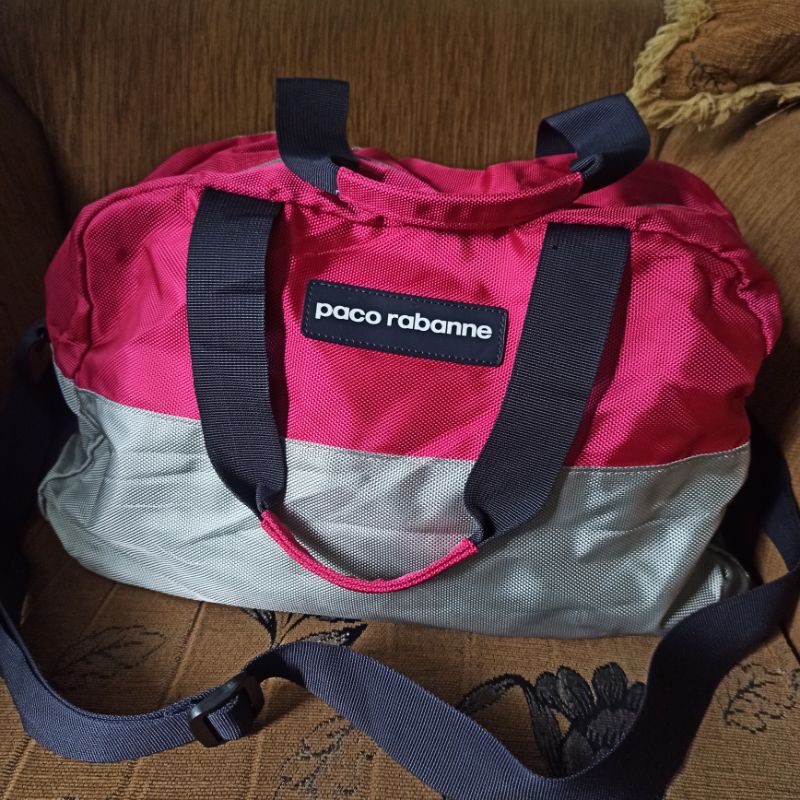 Travel Bag, Tas minggat, Tas Gym Paco Rabanne