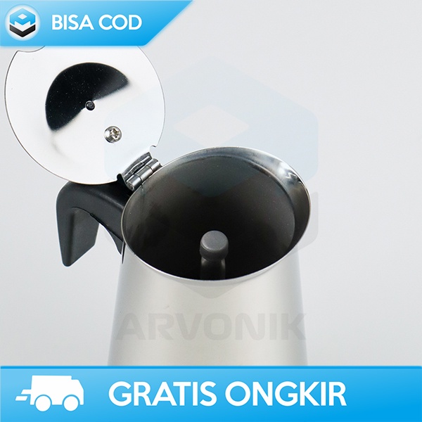 ALAT PEMBUAT KOPI MOKA POT COFFEE MAKER ESPRESSO 300ML HIGH QUALITY