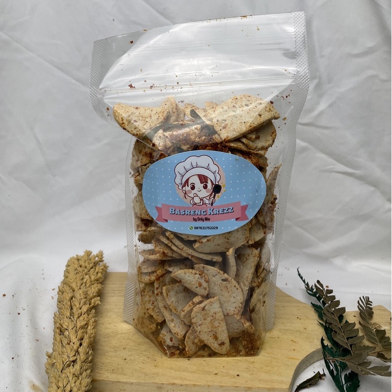 

Beli 10 Gratis 1 Basreng Daun Jeruk Pedas/Original 150gr - Krezz