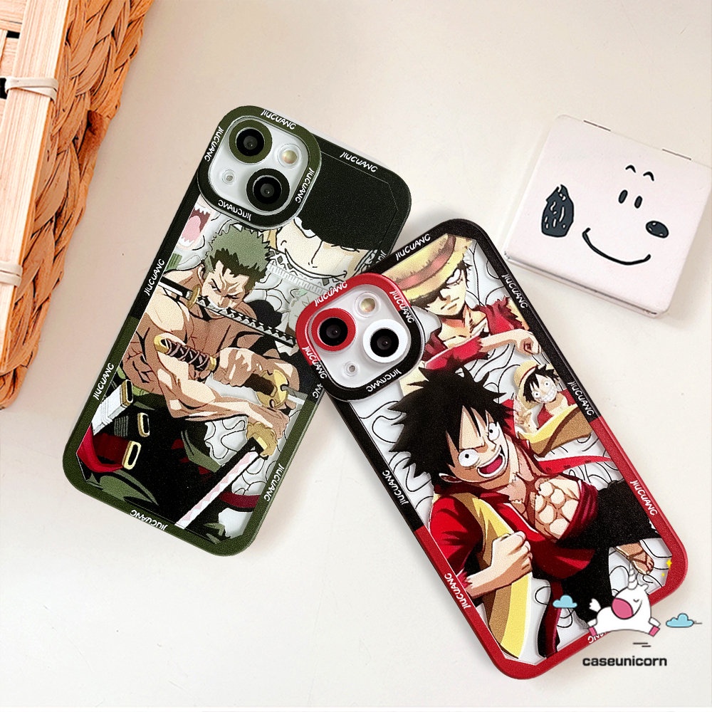 Redmi A110 9 9T 9C 10A 10C 9A Note 11 10 11s 10s 9 11Pro Plus 8 9 9Pro 9s 10Pro Max POCO F4 X3 Pro M3 X3 NFC Kartun Anime Luffy Zoro One Piece Soft TPU Case